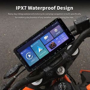 Moto intelligente avec écran 6,25 pouces 1560*720 HD, navigation <span class=keywords><strong>GPS</strong></span>, étanche IP67, avec Android Auto et Carplay pour motos - Product Image 4