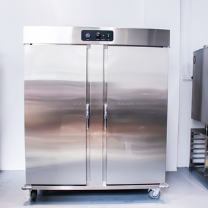 Электрический передвижной буфетный шкаф-тумба CE на 22 противня из нержавеющей стали для подогрева и хранения горячих блюд - Product Image 2