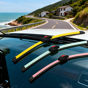 Balais d'essuie-glace OEM en caoutchouc naturel sans armature, longue durée de vie, 12-28 pouces, haute élasticité, toutes saisons, pour pare-brise avant Avensis <span class=keywords><strong>Auris</strong></span> - Product Image 5