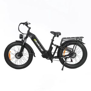 Bicicleta Eléctrica de 2000W con Motor Trasero, Batería de Litio de 21AH, Cuadro de Aluminio, Sistema de Discos de 48V, 20*2.8'', 7 Velocidades - Product Image 3