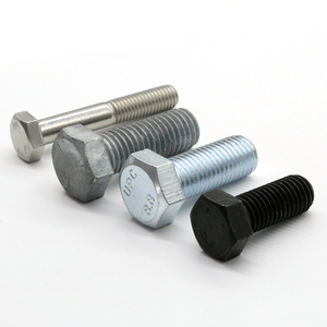 Boulons hexagonaux zingués de 1 3/4 ", 3/8 ", 3/4 " selon la norme ASME B 18.2.1, faible MOQ, garantie de haute qualité, différentes longueurs de filetage, disponibles dans toutes les tailles en pouces - Product Image 3