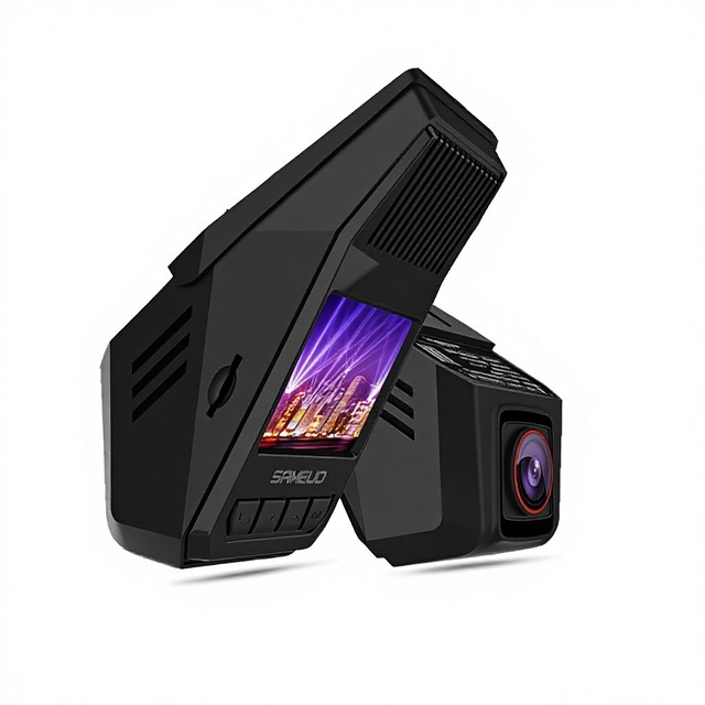 Shenyou U900 Dash Cam 170 Wide Angle Double-Lens WiFi HD 2 Cameras Front/Rear Recording Parking Monitoring OLIVER Fitment Black