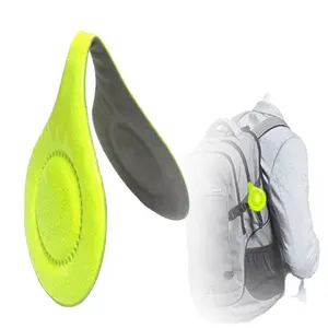 glow in the dark Reflective Magnet PVC Clip for bicycle for safety