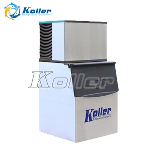 100kg Ice Maker Coffee Milk Tea Restaurant Hotel Used Commercial Square Ice Cube Maker With Imported Compressor