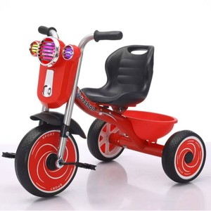 รถยนต์เด็กขับเคลื่อนด้วยแบตเตอรี่ พร้อมล้อ EVA <span class=keywords><strong>3</strong></span> ล้อ ทำจากพลาสติก สำหรับเด็กวัย 2 ถึง 4 ปี และ 5 ถึง 7 ปี - Product Image 3