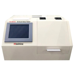 Analyseur automatique de valeur acide totale (TAN) pour huile de transformateur, conforme aux normes ASTM D664 et D974, avec dispositif de test à 3 coupes et analyseur de données de valeur acide. - Product Image 1
