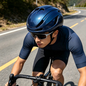 Worldcycle Blue Starry Glitter PC Aerodynamic Ultralight 265g Multi-Ventilation Waterproof Eco-Friendly Road Bike <strong>Helmet</strong> Impact - Product Image 6