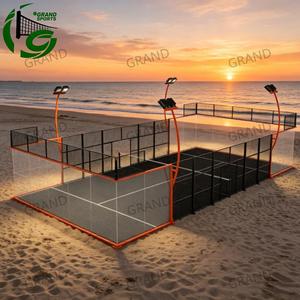 Cancha de Pádel Panorámica GRAND SPPC, Material de Vidrio Templado, Protección Completa, para Interiores y Exteriores - Product Image 5