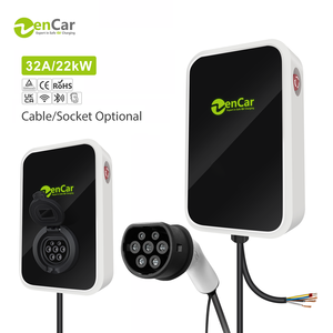 Für Fabriken: 32A 22kW EV Wallbox Typ 2 Elektroauto-Ladestation nach IEC 62196-2 Standard mit WLAN, App, OCPP, DLB, Neu, IP65 - Product Image 1