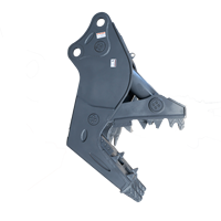 Pulvérisateur hydraulique rotatif à 360° certifié CE pour excavatrice, pince de démolition, séparation de barres d'acier et de béton 5-40