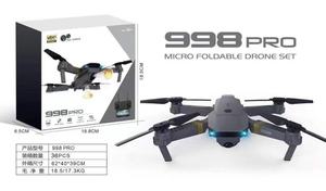 E58 998pro sáu trục người mới bắt đầu <span class=keywords><strong>Quadcopter</strong></span> chuyên nghiệp di động tốt nhất gấp Đồ chơi máy ảnh kép Drone ở mức giá thấp - Product Image 2