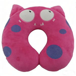 Customized Cartoon rat plush <b>neck</b> support <b>pillow</b>, Soft plush mouse <b>neck</b> rest <b>pillow</b>, Airplane travel <b>neck</b> <b>pillow</b> - Product Image 3