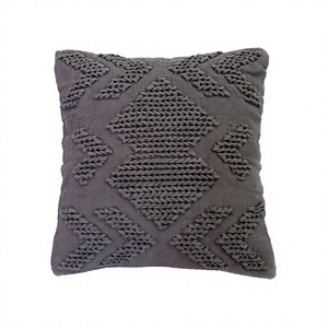 Hot Selling Beautiful Design Boho Outdoor Cotton Square <b>Cushion</b> Cover Handwoven Decorative Throw Pillow - Product Image 1