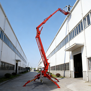Fabrika Fiyatı 20m Çekilebilir Bomlu Örümcek Platformu Taşınabilir Kaldırıcı Teleskopik Çekilebilir Treylerli Adam Kaldırma Platformu Kiralık Platform - Product Image 4