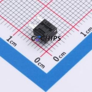 TSA45513-038D532DA Tactile Switch Bent Lead Through Hole-3P,4.5x4.5mm Switch Single Pole Single Throw Round Button 2.8N 4.5mm - Product Image 2