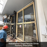 Puerta de Entrada de Vidrio Plegable Vertical Automática, de Altura Completa, con Apertura Ascendente, sin Rieles, para Edificios Comerciales y Almacenes