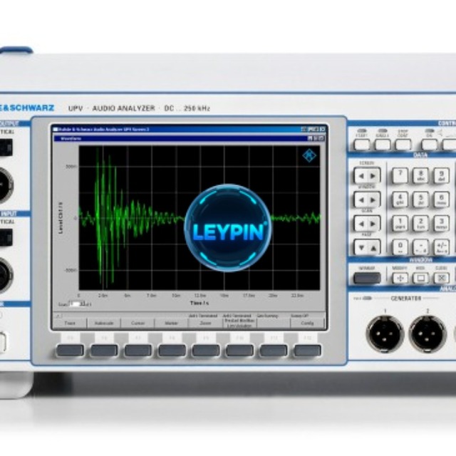 RS UPV Audio Analyzer Compact Instrument for All Audio Measurements ytdi