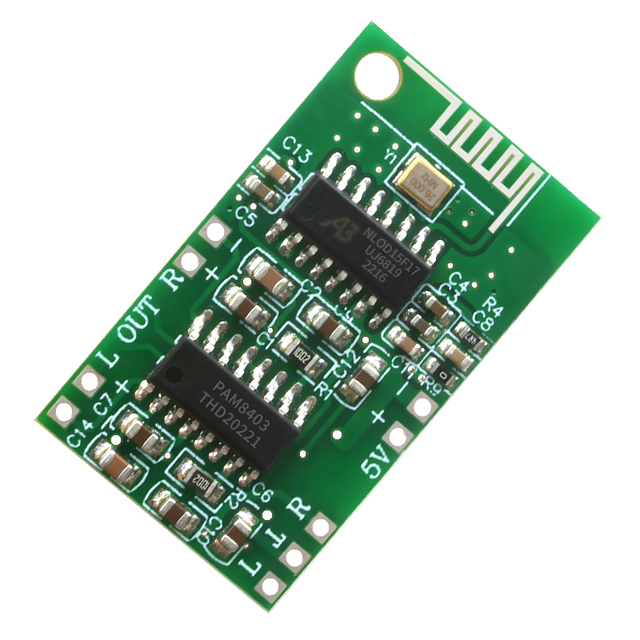CA-8469 5V Dual Channels 2*3W BT Module 5.0 Class D PAM8403 Digital Audio Power Amplifier with CA-6928(BT)