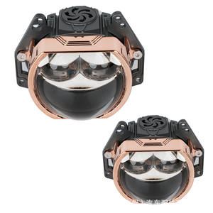 Nuevos Faros Delanteros Láser de Doble Haz Directo LED Cuadrados Fankai X1 Y5 de 80W de Alta Luminosidad con Lentes Bi-Xenón Integradas de Luz Alta/Baja - Product Image 3