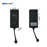 Benway BW08B Mini GLONASS 2G GPS Tracker untuk Mobil Truk Sepeda Motor Sepeda Dudukan Dashboard Alarm Getar SOS Real-Time