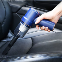Aspiradora inalámbrica para coche, aspiradora portátil para limpieza de coches, hogar y escritorio