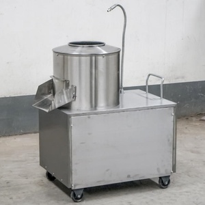 15kg 220v Commercial <strong>Electric</strong> Potato Peeler Machine Price / Potato Peeler and Cutter / Potato Peeling and Cutter Machine - Product Image 2
