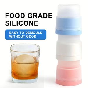 Molde para Hacer Bolas de Hielo para Whisky, Molde de Silicona para Cubos de Hielo Esféricos Grandes, Fácil de Desmoldar, para Whisky, Cócteles y Jugos - Product Image 4