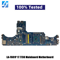 Untuk DELL Laptop presisi 7730 Motherboard LA-F601P 0RFDCG 0CVMJW 0V490F 0GP3DD I5 I7 8th Gen Notebook CPU Mainboard 100% diuji