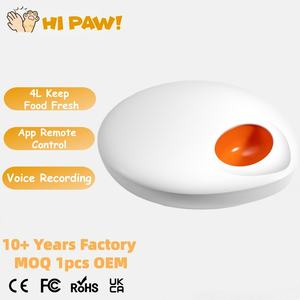 Sıcak Satış WiFi Evcil Hayvan Besleyici 5 Öğün Zamanlayıcılı Köpek Kedi Yaş/Kuru Mama Soğutmalı Saklama Evcil Hayvan Yaş Mama Dağıtıcısı Otomatik Evcil Hayvan Besleyici - Product Image 1