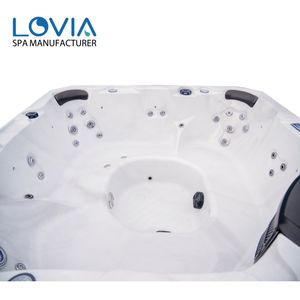 新入荷 スパ浴槽 屋外ジャグジー バルボア 5人用 ホットタブ アクリル製ジェットバス 屋外バスタブ - Product Image 3