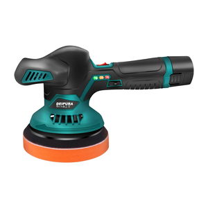Polisseuse de voiture sans fil 12V <span class=keywords><strong>Mini</strong></span> de qualité industrielle/DIY, alimentée par <span class=keywords><strong>batterie</strong></span> 1500mAh, polissage humide - Product Image 2