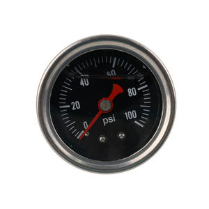 Régulateur de pression de carburant réglable FPR008 RD BK 100psi en alliage d'aluminium rouge pour l'amélioration de la performance automobile - Product Image 2