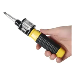 Mini avvitatore magnetico 6-in-1 Set intercambiabile HSS croce avvitamento acciaio manico in plastica pratico da te personalizzabile per OEM - Product Image 5