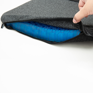 <span class=keywords><strong>Coussin</strong></span> de gel de refroidissement écologique <span class=keywords><strong>mousse</strong></span> à mémoire de forme imperméable avec dos en nid d'abeille oeuf double face tout usage intérieur et extérieur bureau - Product Image 1