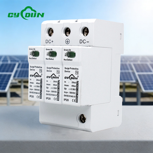 ลดราคาพิเศษ 150V 200V 240V 500V 3P T2 DC SPD 40kA CE IEC61643 <span class=keywords><strong>31</strong></span> CYD1 GD PV500 C18 สำหรับระบบโซลาร์เซลล์ - Product Image 2