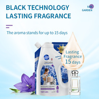 OEM ODM Disponible/Sukgarden 500g Lessive Liquide Douce Parfum Clochette Bleue Longue Durée