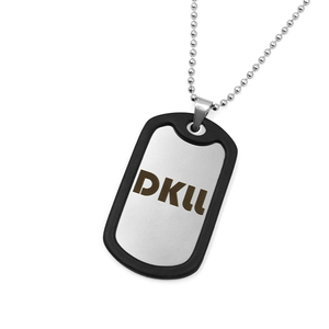 Tùy Chỉnh Chết Đúc Đánh Bóng Thép Không Gỉ Đồng Mens Dog Tag Hộp Sọ Vòng Cổ Mềm Cứng Men Dog Thẻ - Product Image 4