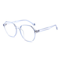 Lunettes d'ordinateur unisexe tendance avec monture carrée plate en TR90 et métal, verres anti-lumière bleue, idéales pour visages en forme de losange - Grande Vente