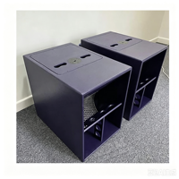 Subwoofer professionnel de 18 pouces, 1000 W RMS, système audio actif amplifié, haut-parleur de basses pour événements en plein air, DJ, club