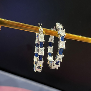 Orecchini a polsino colorati da donna, stile retrò francese, romantici ed eleganti, gioielli alla moda, accessorio quotidiano - Product Image 4