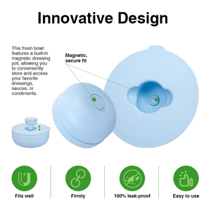 Biểu Tượng Tùy Chỉnh Bpa-Miễn Phí Tiffin Hộp Chất Lượng Cao Mô Hình Phim Hoạt Hình Ăn Trưa Salad Bát Cho Du Lịch Cắm Trại Ngoài Trời - Product Image 6