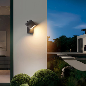 Lámpara de Pared LED Hey Light, Simple y Giratoria, para Dormitorio, Cabecera, Escalera, Balcón, Pasillo, con Sensor Impermeable - Product Image 2