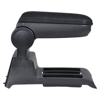 Accessoires intérieurs de voiture pour VW POLO 9N 9N2 9N3 2001-2009 Boîte de console Accoudoir Boîte de rangement pour conducteur Accoudoir