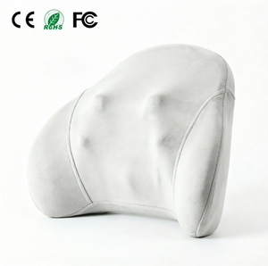 Deep Kneading Shiatsu Lumbar Support Massager, <b>Heated</b> Pillow for Neck Back Pain Relief - Product Image 1
