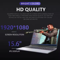 Ordinateur portable professionnel neuf et économique de 14 pouces, 8+256 Go DDR4, Windows 10/11, Intel N100, clavier anglais, 120 Hz, charge rapide