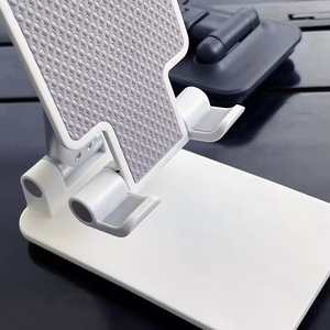 Portable Phone Holder <b>Tablet</b> <b>Stand</b> for iPhone Samsung, Angle Height Adjustable Phone <b>Stand</b>, Foldable Cell Phone <b>Stand</b> for Desk - Product Image 5
