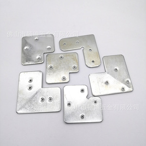 Support d'angle en aluminium Autonomie 73mm x 41mm x 2.0mm pour portes, fenêtres et accessoires de quincaillerie de décoration intérieure - Product Image 1