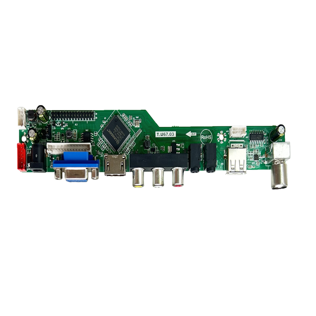 Wholesale Price T.U67.03  Led TV Mainboard lcd display control board 14-32inches Universal lcd display circuit board