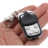 Boîtier métallique pour porte coulissante de garage, bouton ABCD, code fixe universel pour porte coulissante, télécommande