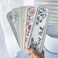 Vente en gros de sous-verre de stockage de savon pour brosse à dents à séchage rapide absorbant la boue de diatomée sous-verre de salle de bain accessoire de lavage
